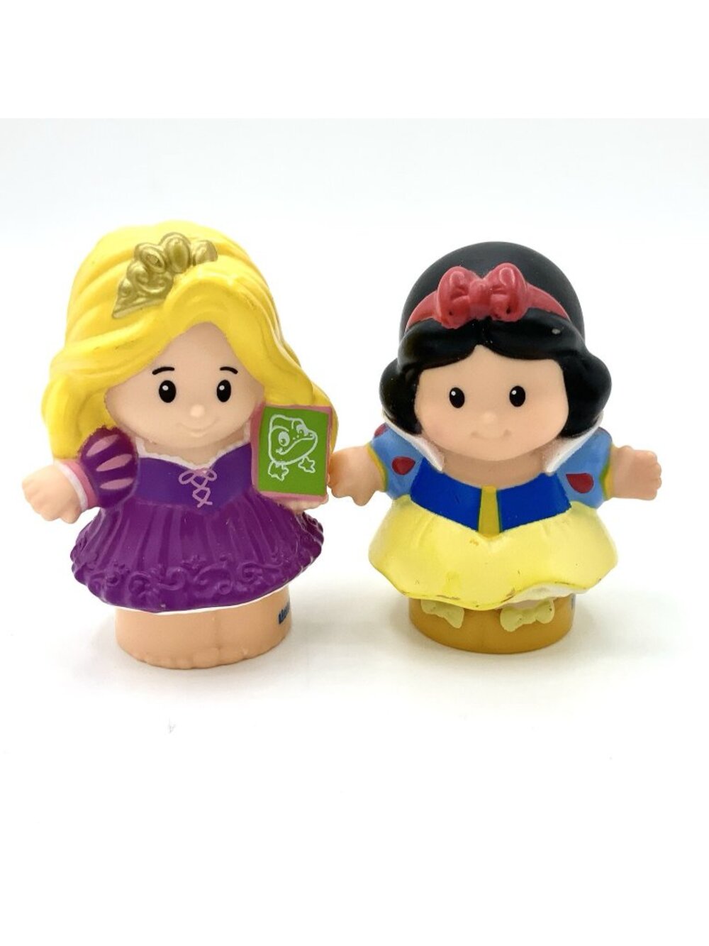 Fisher Price Little People Disney Princess 2 Figures Belle 2013 Snow White 2012